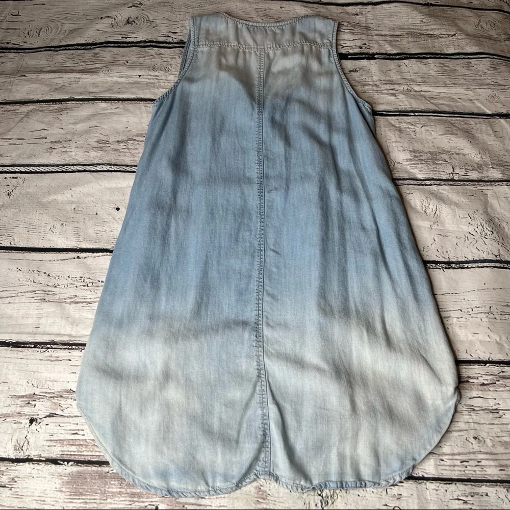 Cloth & Stone Chambray Tunic Dress Size S - Picture 7 of 8